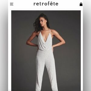 Retrofete Skylar Jeweled Jumpsuit